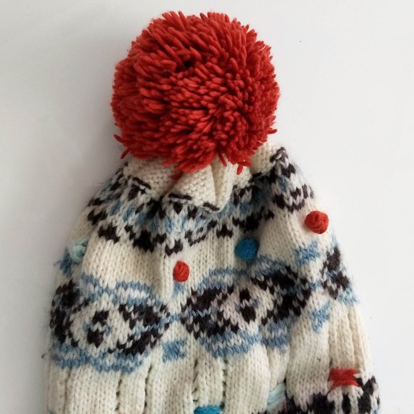 Hollister Pom Knit Beanie - Picture 3 of 3